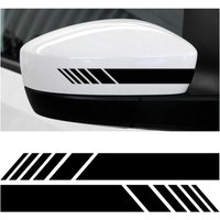 2 stücke Reflektierender Auto-Rückspiegel-Aufkleber, Reflektierender Auto-Rückspiegel-Streifen-Aufkleber, Personalisierter Aufkleber 2 stücke Reflektierender Auto-Rückspiegel-Aufkleber, Reflektierender Auto-Rückspiegel-Streifen-Aufkleber, Personalisierter Aufkleber von CSPARKV