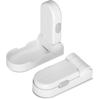 Csparkv - 2er-Pack Baby-Sicherheitsschlösser, Türschloss (verbessert), Kindersicherungen mit 3M-Kleber, kindersichere Schlösser von CSPARKV