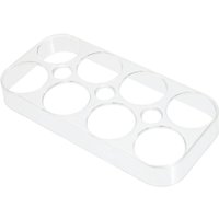 Csparkv - 2er-Pack Eier-Aufbewahrungsbox, Kühlschrank-Organizer-Tabletts, Besteck, Kühlschrank-Eierhalter, Kühlschrank-Eier-Aufbewahrungstablett mit von CSPARKV