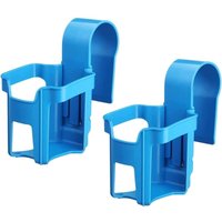 Csparkv - 2er-Pack Getränkehalter aus Kunststoff für Pools, multifunktionales Poolzubehör, Getränkehalter für Pools, kompatibel mit den meisten Pools von CSPARKV