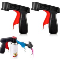 Csparkv - 2er-Pack Lackiermaschinenzubehör – Farbspritzpistolengriff – Flaschenhalter – Spritzpistolenhalter – Griffhalter – Farbspritzpistolenhalter Csparkv - 2er-Pack Lackiermaschinenzubehör – Farbspritzpistolengriff – Flaschenhalter – Spritzpistolenhalter – Griffhalter – Farbspritzpistolenhalter von CSPARKV