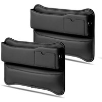 Csparkv - 2er-Set Auto-Vordersitz-Aufbewahrungsboxen für Autositze mit Kabelloch – Organizer für vordere Autositze – Mittelkonsole – Telefon-Organizer Csparkv - 2er-Set Auto-Vordersitz-Aufbewahrungsboxen für Autositze mit Kabelloch – Organizer für vordere Autositze – Mittelkonsole – Telefon-Organizer von CSPARKV