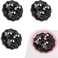 Csparkv - 4 Stück kleine Möbelrollen, kleine Rollen, selbstklebende Kugelrollen, Transfer-Kugelrollen, kleine Möbelrollen für Möbel, von CSPARKV