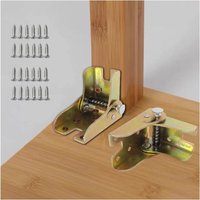 4 verriegelbare Klapptischbeine, klappbare Tischbeine, selbstsichernde Klapphalterungen für klappbare Tischbeine, klappbare Arbeitsplatten, klappbare 4 verriegelbare Klapptischbeine, klappbare Tischbeine, selbstsichernde Klapphalterungen für klappbare Tischbeine, klappbare Arbeitsplatten, klappbare von CSPARKV