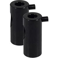 40 x 20 mm, 2er-Pack, schwarze dezentrale Deckenhaken Move Light Lampen Dekostütze Dezentralisierer für Wand- oder Deckenleuchten - Csparkv von CSPARKV