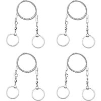 Csparkv - 4er-Pack Stahldrahtsäge, Edelstahldrahtsäge, Outdoor-Survival-Drahtsäge, 360-Grad-Drahtsäge, für Notfallreisen im Freien, Survival-Tool Csparkv - 4er-Pack Stahldrahtsäge, Edelstahldrahtsäge, Outdoor-Survival-Drahtsäge, 360-Grad-Drahtsäge, für Notfallreisen im Freien, Survival-Tool von CSPARKV