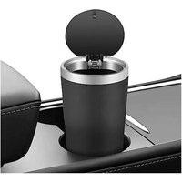 Csparkv - 6x15x9cm Auto-Mülleimer mit Deckel – Auto-Mülleimer – Getränkehalter – Getränkehalter Kleinwagen Waschbarer Getränkehalter-Mülleimer mit von CSPARKV