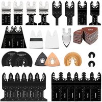 72-teiliges Zubehör für oszillierende Werkzeuge, professionelle Multi-Tool-Sägeblätter zum Schneiden von Holz/Metall/Kunststoff, universelles von CSPARKV