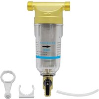 Csparkv - 8,5 × 8,5 × 19,5 cm) Wiederverwendbarer und waschbarer Wasserfilter – Wasserhahn-Wasserfilter, Wasserfilter, Spin-Down-Sedimentfilter, von CSPARKV
