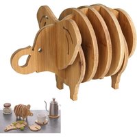 Csparkv - 8-teilige Untersetzer, Bambus-Untersetzer, Tischsets, schützen Ihren Schreibtisch vor Kratzern oder Abnutzung, geeignet für Café, Csparkv - 8-teilige Untersetzer, Bambus-Untersetzer, Tischsets, schützen Ihren Schreibtisch vor Kratzern oder Abnutzung, geeignet für Café, von CSPARKV