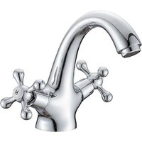 Csparkv - Beverley Chrome Spüle, Chrom, fester Mixer von CSPARKV
