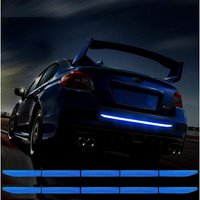 Csparkv - Blau)2 Sätze 5 Stück 90 cm starkes reflektierendes Klebeband Hochfester reflektierender Aufkleber Wasserdichter, universeller von CSPARKV