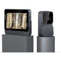 Csparkv - Drahtlose Türklingel mit Kamera 1080P 90DB Drahtlose Video-Türsprechanlage mit 4,3-Zoll-IPS-Bildschirm Drahtlose Video-Gegensprechanlage, von CSPARKV