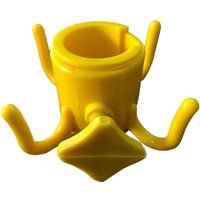 Csparkv - Gelber Haken zum Aufhängen von Strandschirmen – 4 Zinken – Strandschirmzubehör – Verstellbare Schirmhaken – Strandausrüstung Csparkv - Gelber Haken zum Aufhängen von Strandschirmen – 4 Zinken – Strandschirmzubehör – Verstellbare Schirmhaken – Strandausrüstung von CSPARKV