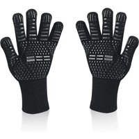 Csparkv - Grillhandschuhe, universelle hitzebeständige Ofenhandschuhe bis 800 °c, rutschfester flammhemmender Silikon-Küchenhandschuh mit Csparkv - Grillhandschuhe, universelle hitzebeständige Ofenhandschuhe bis 800 °c, rutschfester flammhemmender Silikon-Küchenhandschuh mit von CSPARKV