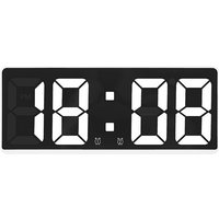 Csparkv - Große intelligente digitale Wanduhr, APP-Steuerung, Zeit-/Datums-/Sound-Aktivierung und Countdown-Funktion, stufenlose Helligkeit und von CSPARKV
