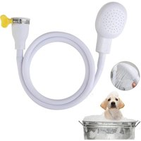 Csparkv - Haustier-Duschhahn-Set, tragbarer Haustier-Duschschlauch, Duschsprühschlauch, Duschkopf zum Baden von Babys, Haustieren. von CSPARKV