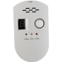 LPG/Erdgas/Kohlegas-Lecksucher, Plug-in-Sensormonitor mit akustischem Alarm und LED-Digitalanzeige, für Methan, Propan, Butan LPG/Erdgas/Kohlegas-Lecksucher, Plug-in-Sensormonitor mit akustischem Alarm und LED-Digitalanzeige, für Methan, Propan, Butan von CSPARKV
