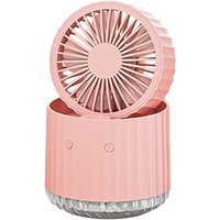 Nebelventilator – Wassernebelventilator – tragbarer Outdoor-Ventilator – elektrischer Ventilator mit Stimmungslicht für Arbeit, Büro, Zuhause von CSPARKV