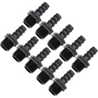 Csparkv - Pack 10] Tropfverbindung ø 16 mm x 1/2 Zoll für Tropfbewässerung – unverzichtbares Bewässerungszubehör für eine effiziente von CSPARKV