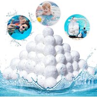 Csparkv - Pool-Filterball, 700 g Filterbälle für Pool-Sandfiltersysteme ersetzen 25 kg Pool-Filtersand, geeignet für verschiedene Filtersysteme von CSPARKV