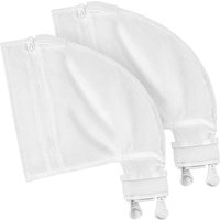 Pool-Reinigungsbeutel, 2er-Pack Nylon-Filterbeutel mit Reißverschluss mit Ersatzfilter für Polaris 280/480 Poolreiniger - Csparkv von CSPARKV