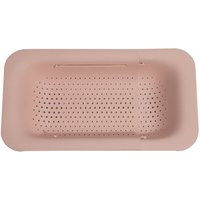 Csparkv - Rosafarbenes Sieb über der Spüle – Waschen Sie Gemüse und Obst, lassen Sie gekochte Nudeln abtropfen und trocknen Sie Gerichte – Csparkv - Rosafarbenes Sieb über der Spüle – Waschen Sie Gemüse und Obst, lassen Sie gekochte Nudeln abtropfen und trocknen Sie Gerichte – von CSPARKV