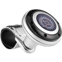 Csparkv - Schwarz) Auto-Lenkrad-Drehknopf, Auto-Lenkrad-Booster-Griffball mit Kompass, Lenkrad-Booster, Universal-Auto-Lenkrad-Drehknopf-Powerball von CSPARKV