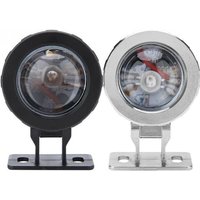 Csparkv - Schwarz + Silber Schwimmbadleuchte 10W mit RGB-Fernbedienung IP65 85-265V led Spot Aquarium Unterwasserlampe Tauchbeleuchtung Projektor von CSPARKV