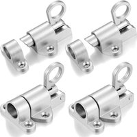 Csparkv - Stück Automatisches Türschloss, Federriegel Türschnäpper Federtürschloss Elastisches Riegelschloss Rückpralltürriegel für Fenstertore Silber Csparkv - Stück Automatisches Türschloss, Federriegel Türschnäpper Federtürschloss Elastisches Riegelschloss Rückpralltürriegel für Fenstertore Silber von CSPARKV