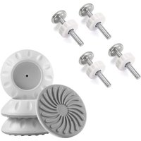 Csparkv - Stück Baby-Drucktore mit Gewindestangen + 4 Wandschoner, M10 Durchgangstore-Zubehör-Schrauben-Set Csparkv - Stück Baby-Drucktore mit Gewindestangen + 4 Wandschoner, M10 Durchgangstore-Zubehör-Schrauben-Set von CSPARKV