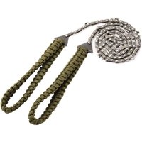 Csparkv - Tragbare Kettensäge, Handsäge mit Fallschirmkordelgriffen, multifunktionales Nylon-Werkzeugset, Kabelsäge für Überlebensausrüstung, Csparkv - Tragbare Kettensäge, Handsäge mit Fallschirmkordelgriffen, multifunktionales Nylon-Werkzeugset, Kabelsäge für Überlebensausrüstung, von CSPARKV