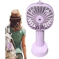 Tragbarer Ventilator von Csparkv wiederaufladbarer Handventilator Wiederaufladbarer Nebelventilator mit 3 Geschwindigkeiten – Kleiner Nebelventilator Tragbarer Ventilator von Csparkv wiederaufladbarer Handventilator Wiederaufladbarer Nebelventilator mit 3 Geschwindigkeiten – Kleiner Nebelventilator von CSPARKV