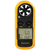 Tragbares Anemometer, hochpräzises (±5 %) digitales Anemometer mit LCD-Hintergrundbeleuchtung, tragbares Anemometer für den Außenbereich, havc, von CSPARKV