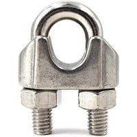 Drahtseil-Kabelklemme, 304 Edelstahl-Schlauchklemmen, M2, 20 Stück - Csparkv Drahtseil-Kabelklemme, 304 Edelstahl-Schlauchklemmen, M2, 20 Stück - Csparkv von CSPARKV