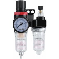 Filterregler 1/4 Zoll Druckregler Ölabscheider Feuchtigkeitssammler Wasserkompressor Öler Luftfilterregler Filterregler 1/4 Zoll Druckregler Ölabscheider Feuchtigkeitssammler Wasserkompressor Öler Luftfilterregler von CSPARKV