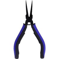 Flachzange, Spitzzange mit großer Reichweite, Backe aus Karbonstahl, TPR-Griff, Zange zur Schmuckherstellung, Flachzange mit langer Nase, Werkzeug Flachzange, Spitzzange mit großer Reichweite, Backe aus Karbonstahl, TPR-Griff, Zange zur Schmuckherstellung, Flachzange mit langer Nase, Werkzeug von CSPARKV