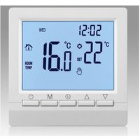 Csparkv - Gaskessel-Heizungsthermostat, 1,5 v, batteriebetriebener Temperaturregler mit weißer Hintergrundbeleuchtung für Kessel, wöchentlich Csparkv - Gaskessel-Heizungsthermostat, 1,5 v, batteriebetriebener Temperaturregler mit weißer Hintergrundbeleuchtung für Kessel, wöchentlich von CSPARKV