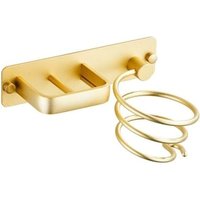Csparkv - Haartrocknerhalter, Glätteisenhalter mit Kabel-Organizer, Wandhalterung aus Metall zur Aufbewahrung von Haartrockner, Glätteisen, von CSPARKV