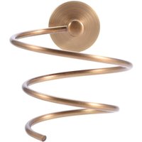 Csparkv - Haartrocknerhalter, Wandhalterung, antikes Badezimmer-Trockner-Aufbewahrungsregal aus massivem Messing, Regalhalter für Waschraum und von CSPARKV