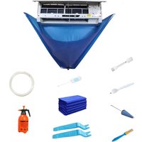 Klimaanlagenwäsche – Premium-Reinigungsset für die Wandmontage – Klimaanlagen-Servicetasche mit Wasserschlauch für Mini-Split-AC-Einheiten - Csparkv Klimaanlagenwäsche – Premium-Reinigungsset für die Wandmontage – Klimaanlagen-Servicetasche mit Wasserschlauch für Mini-Split-AC-Einheiten - Csparkv von CSPARKV