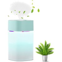 Csparkv - Luftbefeuchter, Luftbefeuchter, 400 ml, superleise, automatische Abschaltung und buntes Nachtlicht, tragbarer Mini-USB-Luftbefeuchter für von CSPARKV