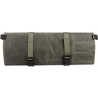 Csparkv - Messertasche zum Aufrollen, 71 x 48 cm, tragbare Aufbewahrungstasche für Küchenmesser, multifunktionale Messer-Tragetasche, Organizer für von CSPARKV