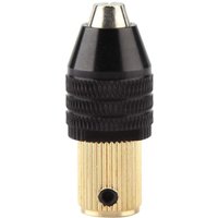 Mini-Bohrfutteradapter mit Selbstspannfunktion, Mini-Bohrfutter, Bohrerspannkapazität 0,3–3,4 mm (5-mm-Loch), Mini-Spannzange für elektrische von CSPARKV