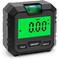 Csparkv - Mini Digital Winkelmesser Neigungsmesser Elektronisches Goniometer Nivelliermesser Finder Nivellierbox Schwarz von CSPARKV