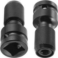 Schwarz) 2 pcs Stahl-Schlagschrauber-Bit Schlagschrauber-Bit mit Schlagschrauber-Adapter Zubehör für Adapter - Csparkv von CSPARKV