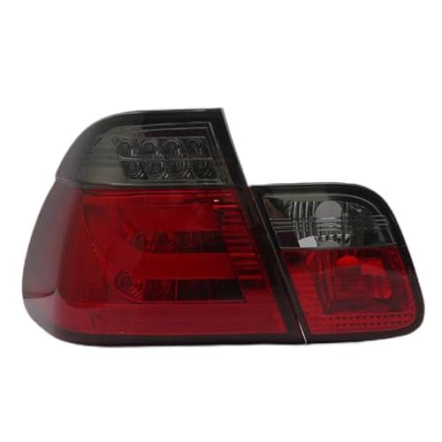 CSRBOOMEE Auto-Rücklicht für BMW 3 Series E46 4-Door 2001-2004, Stoßfester Auto-Rücklicht-Ersatz,Red Left von CSRBOOMEE