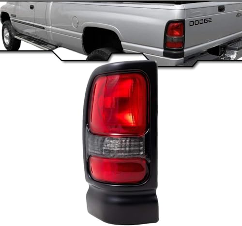 CSRBOOMEE Auto-Rücklicht für Dodge Ram Pickup 1994-2002, Stoßfester Auto-Rücklicht-Ersatz,Left von CSRBOOMEE