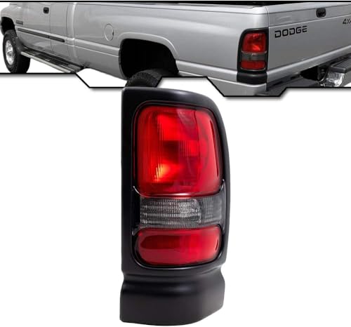 CSRBOOMEE Auto-Rücklicht für Dodge Ram Pickup 1994-2002, Stoßfester Auto-Rücklicht-Ersatz,Right von CSRBOOMEE