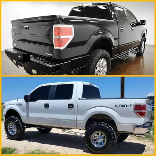 CSRBOOMEE Auto-Rücklicht für Ford F150 2009-2014, Stoßfester Auto-Rücklicht-Ersatz,OneColor A Pair von CSRBOOMEE